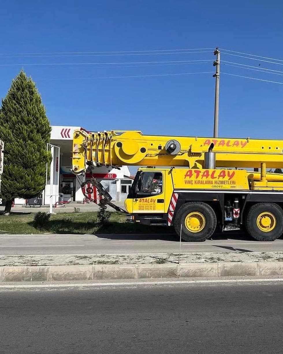 100 Ton Mobil Vinç