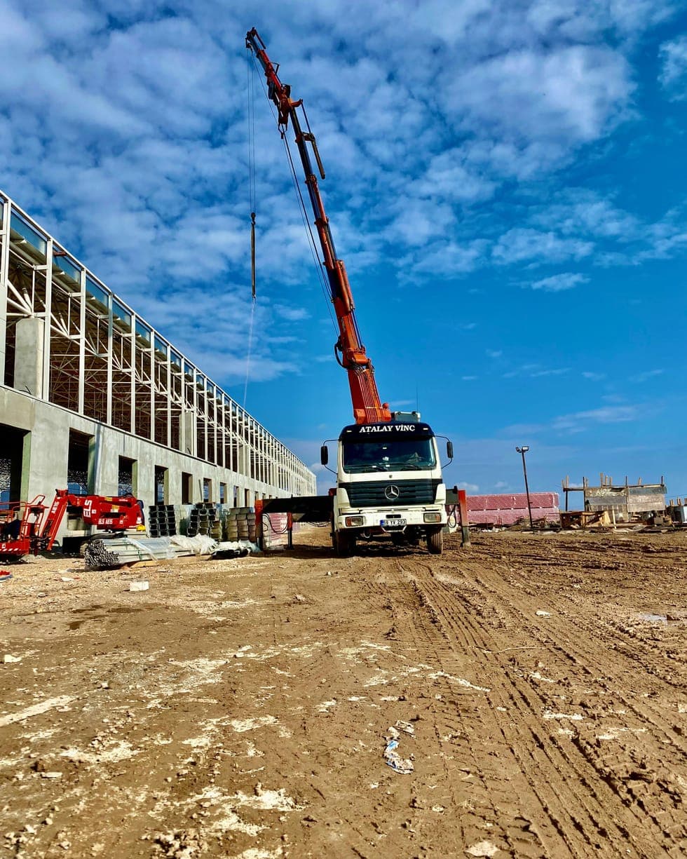 25 Ton Hi-Up Vinç